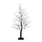 3ft. Pre-Lit Halloween Deluxe Black Twig Artificial Tree with 36 Orange & Purple LED Lights